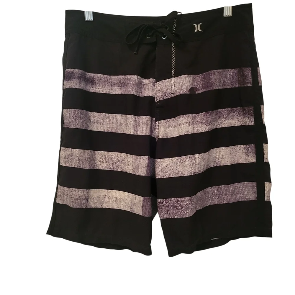 Hurley Board Shorts Black/Gray sz S